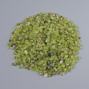Accesorios para bisutería: fragmentos de crisoprasa sin perforación, piedra natural, diámetro 4 mm ±, empaque de 100 g