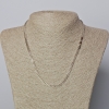 Cadena Xuping rodio, grosor 3,5 mm +/-, longitud 45 cm