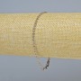Pulsera Xuping Rodio, espesor de aproximadamente 3 mm (+/-), longitud 19 cm+