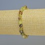Pulsera de grossular (granate verde) – cuentas pulidas en forma redondeada, diámetro 7 mm +/- (elástico), longitud 18 cm+