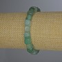 Pulsera de ágata cúbica 7×7 mm, elástica