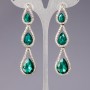 Pendientes con cristales 'Gotas de lluvia'