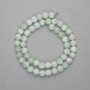Cuentas de angelita, bolas lisas, diámetro 8 mm ±, longitud 39 cm ± en hilo