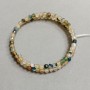 Pulsera de cuentas en alambre de memoria