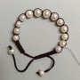 Pulsera de perlas de río con cierre deslizante