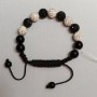 Pulsera ajustable con nudo corredizo