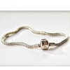 Base para pulsera PANDORA de 20 cm con cierre de clip y logotipo