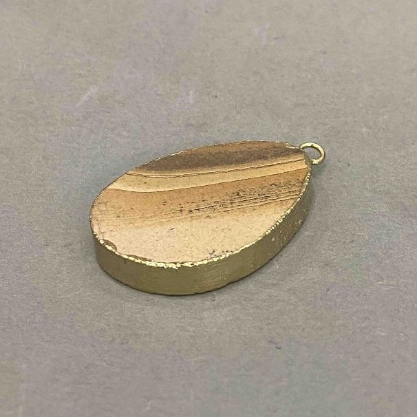 Colgante de jaspe paisaje, 4,5×3,3 cm