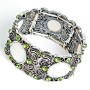 Pulsera con incrustación de madreperla