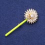 Broche de diente de león 73×28 mm