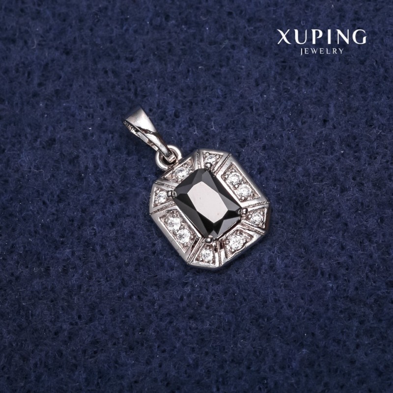 Colgante Xuping rodio 11×14×20 mm
