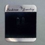 Base expositora para broches de terciopelo negro 7×6 cm