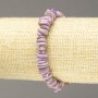Pulsera elástica de fosfosiderita (artificial) gránulos 8x3 mm+