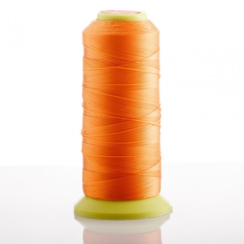 Hilo de nailon naranja, diámetro de 0,6 mm, para manualidades, 500 m