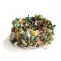 Pulsera elástica de jaspe multicolor «Pedacito de piedra»